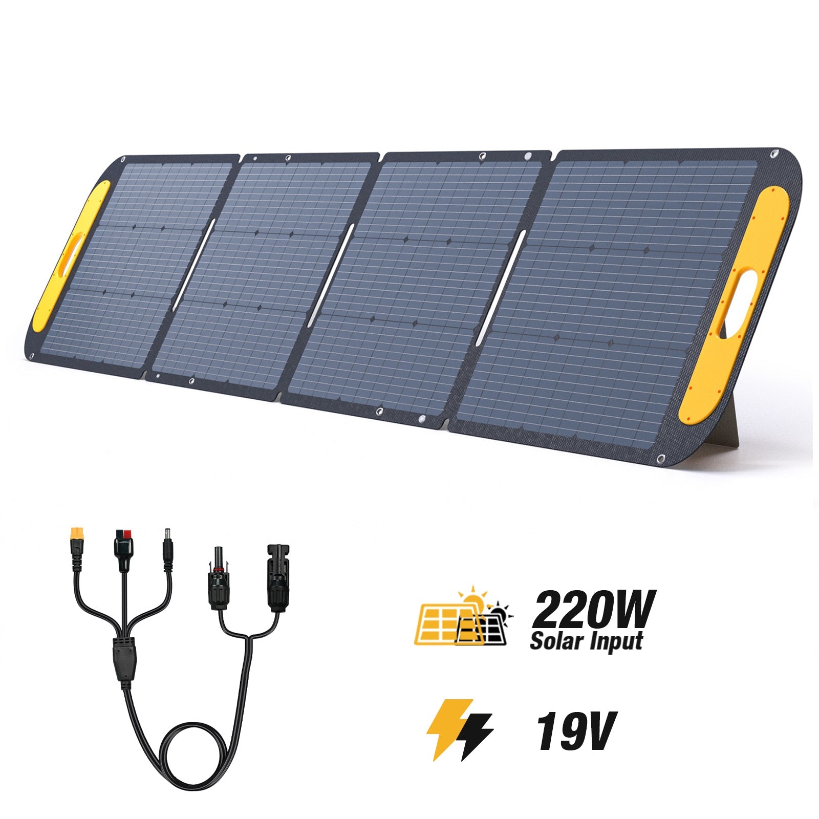Jump 2200W/4644Wh 220W Solar Generator